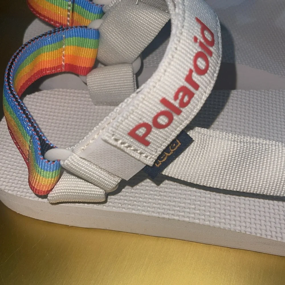 Teva Polaroid rainbow print sandal - Picture 3 of 12